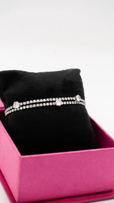 Silver Glimmerlace Bracelet